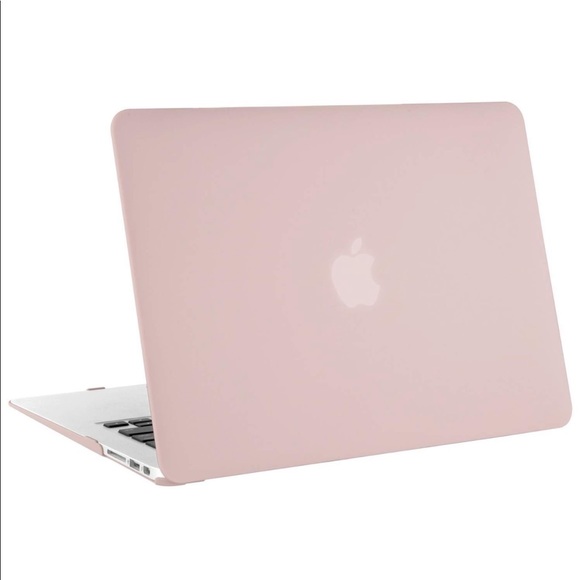 light pink macbook case